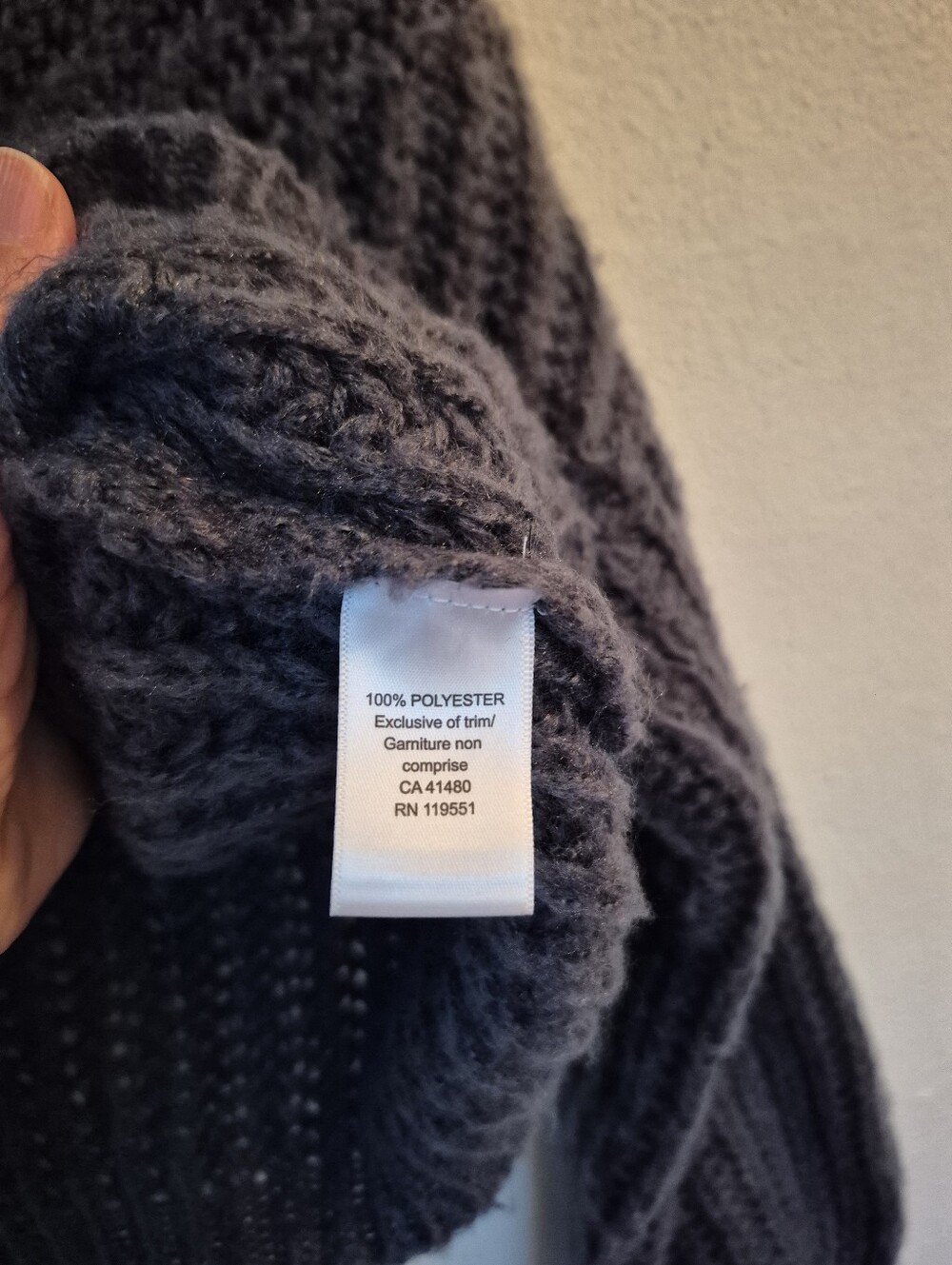 Gentle Fawn Chunky Knit Sweater Medium - Picture 7 of 8